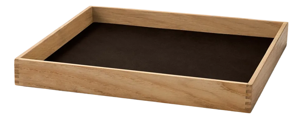 Dienblad Lind DNA Square S Even Nupo Hazel / Teak