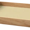 Dienblad Lind DNA Square S Even Nupo Lemon Sorbet / Teak