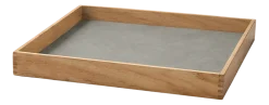 Lind DNA Dienblad Square S Even Nupo Light Grey / Teak Online