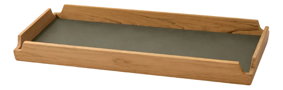 Dienblad Lind DNA Square Slim Airy Nupo Army Green