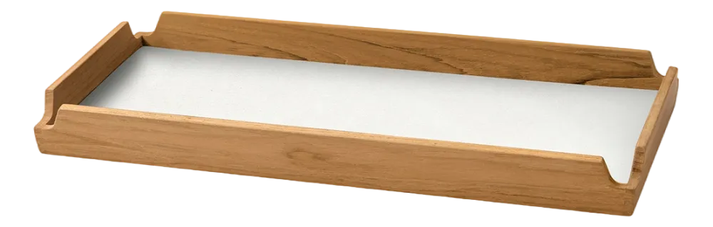 Lind DNA Dienblad Square Slim Airy Nupo Pure White Sale