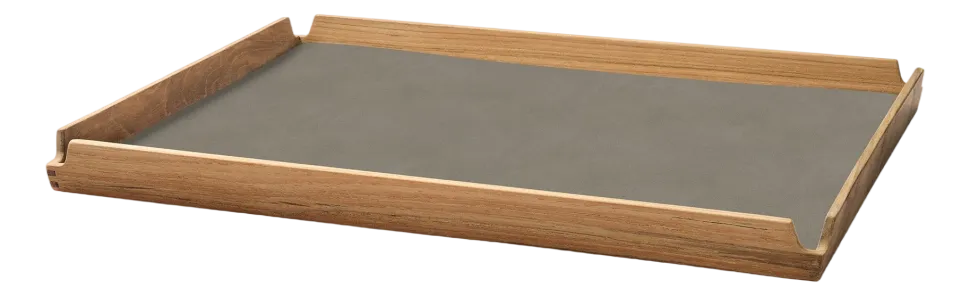 Dienblad Lind DNA Square Slim Airy Nupo Flint Grey