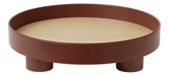 Dienblad Muuto Platform Tray Dark Red