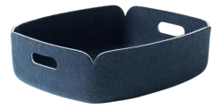 Muuto Dienblad Restore Midnight Blue - 40 x 31 cm New