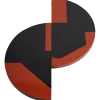 Dienblad Serax Black Red Endo Red (60 x 60 x 3 cm)