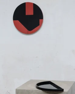 Dienblad Serax Black Red Endo Red (60 x 60 x 3 cm)