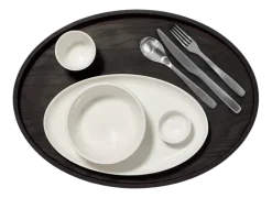 Dienblad Serax Passe-Partout Kitchen & Table By Vincent Black 43,6 x 31,6 x 2,8 cm