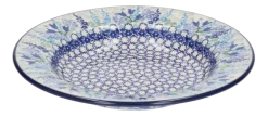 Bunzlau Castle Diep Bord Blue Garden 23,5 cm Outlet