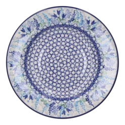 Bunzlau Castle Diep Bord Blue Garden 23,5 cm Outlet