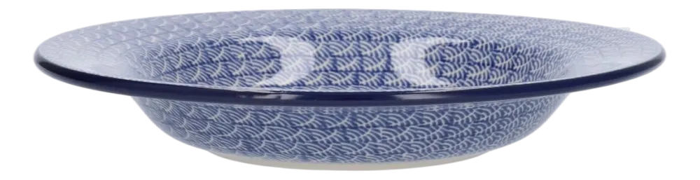 Bunzlau Castle Diep Bord Waves 23,5 cm