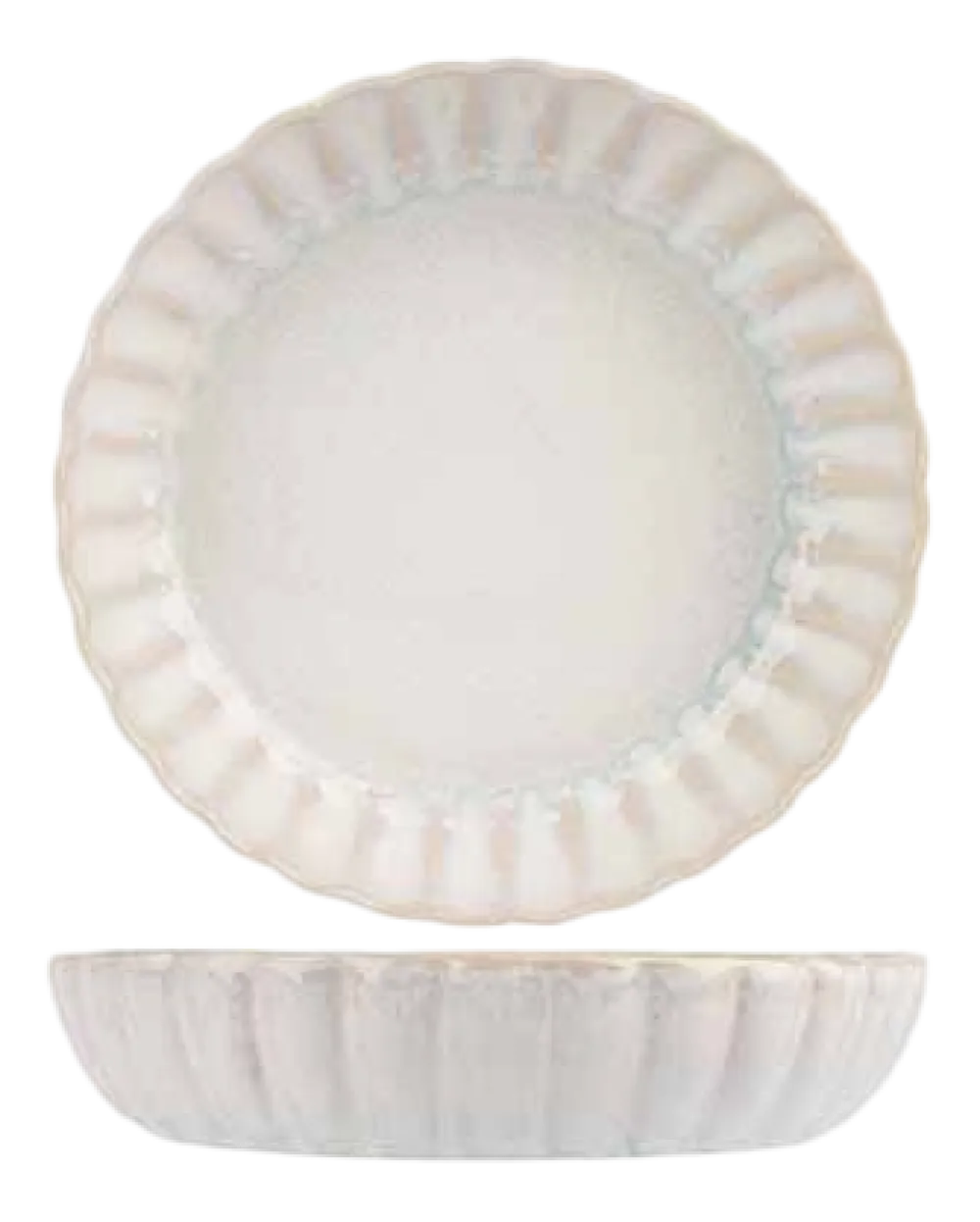 Cosy & Trendy Diep Bord Astera Pure 21,7 cm (Set van 2) Clearance
