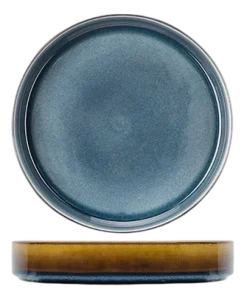 Diep Bord Cosy & Trendy Quintana Blue 23 cm (Set van 3)