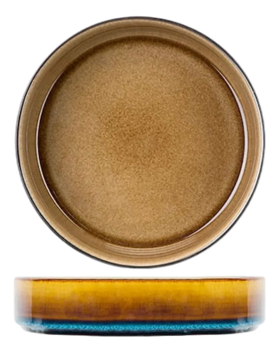 Diep Bord Cosy & Trendy Quintana Amber 19,5 cm (Set van 3)