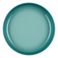 Le Creuset Diep Bord Bleu Riviera 22 cm (Set van 4) Outlet