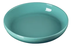 Le Creuset Diep Bord Bleu Riviera 22 cm (Set van 4) Outlet