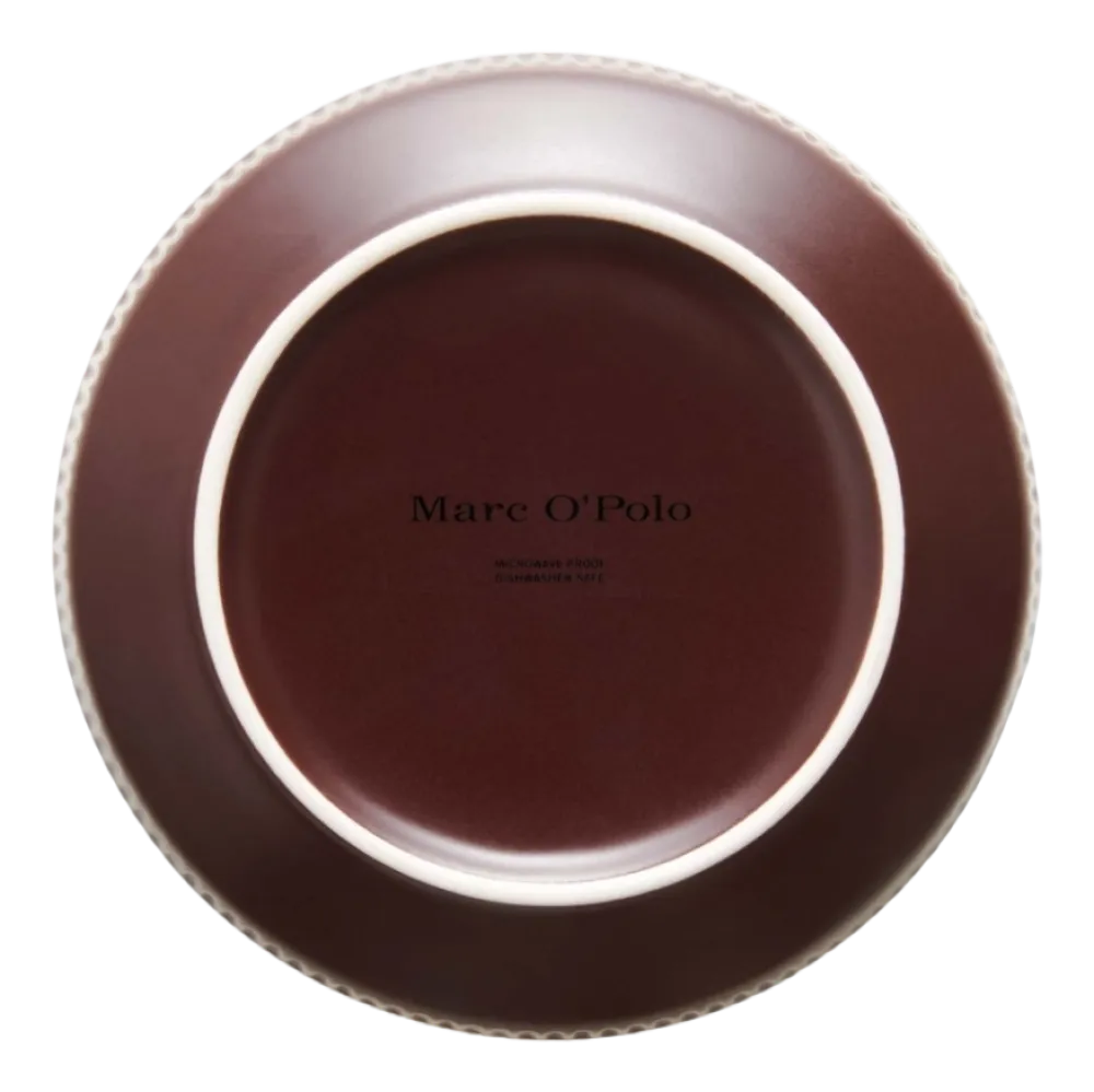 Marc O'Polo Diep Bord Moments Earth Brown 21,5 cm (Set van 4) Hot