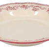 Salt & Pepper Diep Bord Cyril Burgundy Ivory / Burgundy 23 cm (Set van 4) New