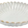 Salt & Pepper Diep Bord Lotus White 22 cm (Set van 4) Clearance