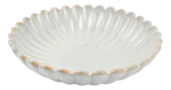Salt & Pepper Diep Bord Lotus White 22 cm (Set van 4) Clearance