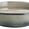 Diep Bord Salt & Pepper Meridian Blue / Green 23 cm (Set van 2)