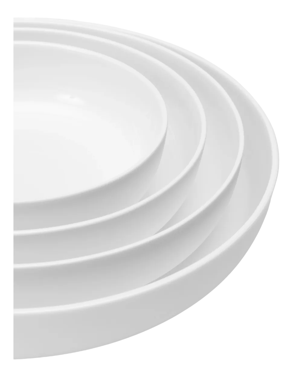 Diep Bord Serax Base tableware by Piet Boon White 24 cm
