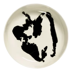 Diep Bord Serax Feast Tableware By Ottolenghi White Pepper Black 22 cm