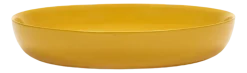 Diep Bord Serax Feast Tableware By Ottolenghi Yellow Dots Black 22 cm