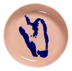 Serax Diep Bord Feast tableware by Ottolenghi Pink Artichoke Blue 22 cm Clearance