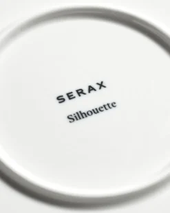 Diep Bord Serax High S White Silhouette 22 cm