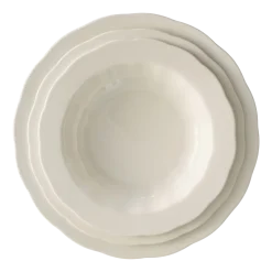 Diep Bord Serax High S White Silhouette 22 cm