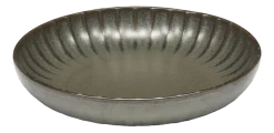 Diep bord Serax Inku Tableware Green L 23 x h 4,5 cm