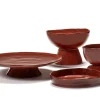Serax Diep Bord La Mère Tableware By Marie Michielssen Venetian Red S 20 cm Discount