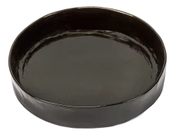 Diep Bord Serax La Mère Tableware By Marie Michielssen Dark Brown L 25 cm