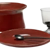 Serax Diep Bord La Mère Tableware By Marie Michielssen Venetian Red 19,5 cm Discount