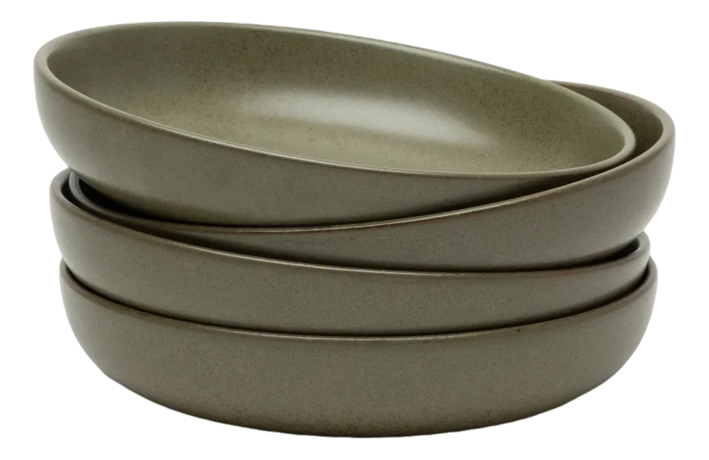 Serax Diep Bord Surface Tableware By Sergio Herman Camo Green M 19 x 19 x 4 cm New