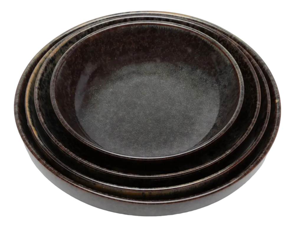 Serax Diep Bord Surface Tableware By Sergio Herman Indi Grey M 19 x 19 x 4 cm Clearance