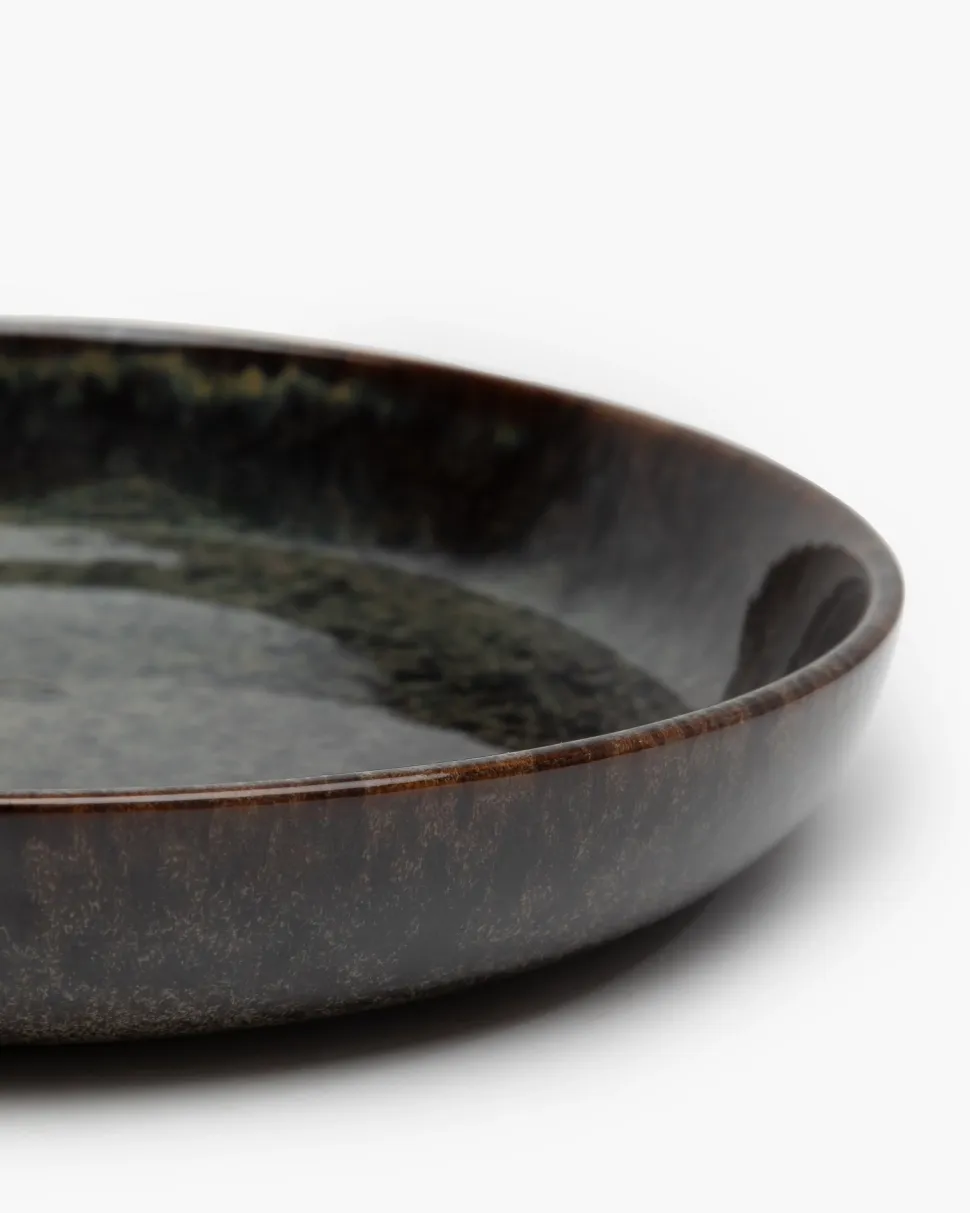 Diep Bord Serax Surface Tableware By Sergio Herman Indi Grey XL 23 x 23 x 4 cm