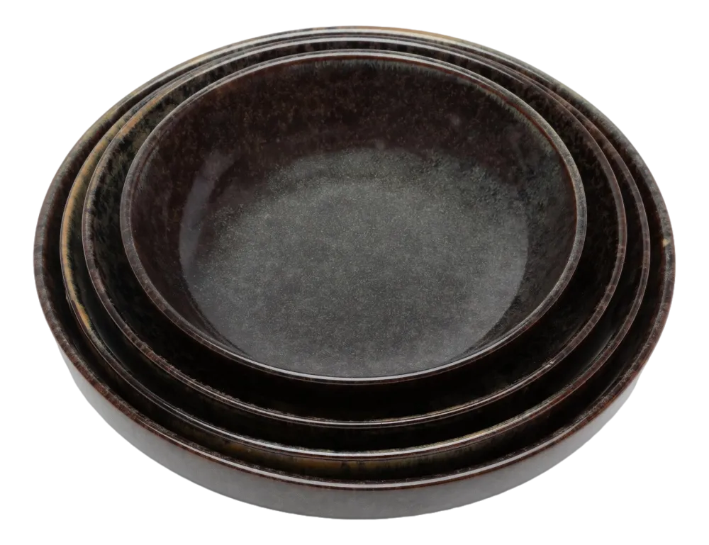 Serax Diep Bord Surface Tableware By Sergio Herman Indi Grey S 16 x 16 x 4 cm