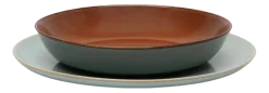 Diep Bord Serax Terres De Rêves Tableware By Anita Le Gr Rust Smoky Blue S 17,5 cm