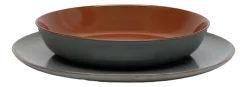Serax Diep Bord Terres De Rêves Tableware By Anita Le Gr Rust Smoky Blue M 21 cm Clearance