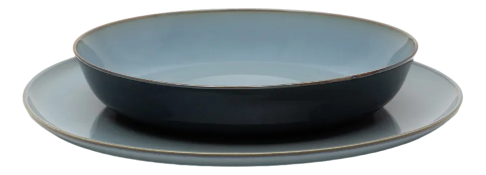 Diep Bord Serax Terres De Rêves Tableware By Anita Le Gr Smoky Blue M 21 cm
