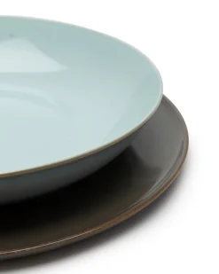 Diep Bord Serax Terres De Rêves Tableware By Anita Le Gr Light Blue Smoky Blue L 23,5 cm