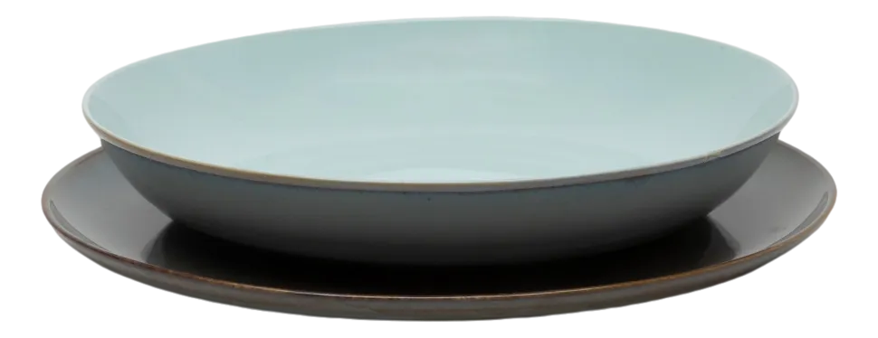 Diep Bord Serax Terres De Rêves Tableware By Anita Le Gr Light Blue Smoky Blue L 23,5 cm