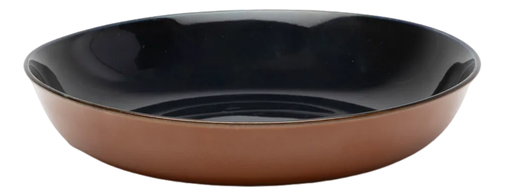 Serax Diep Bord Terres De Rêves Tableware By Anita Le Gr Dark Blue Rust S 17,5 cm Best