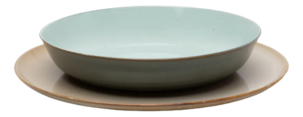 Diep Bord Serax Terres De Rêves Tableware By Anita Le Gr Light Blue Smoky Blue M 21 cm