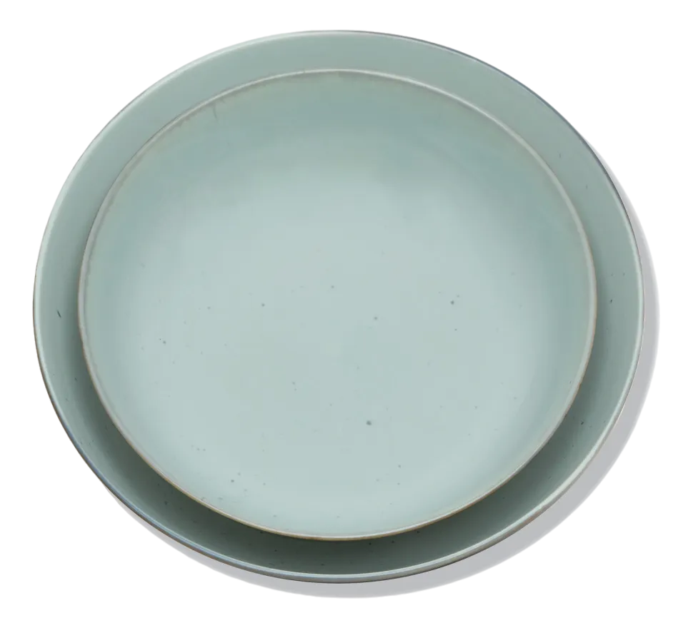 Diep Bord Serax Terres De Rêves Tableware By Anita Le Gr Light Blue Smoky Blue M 21 cm