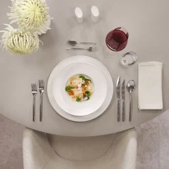 Villeroy & Boch Diep Bord Afina White 25 cm (6 delig)