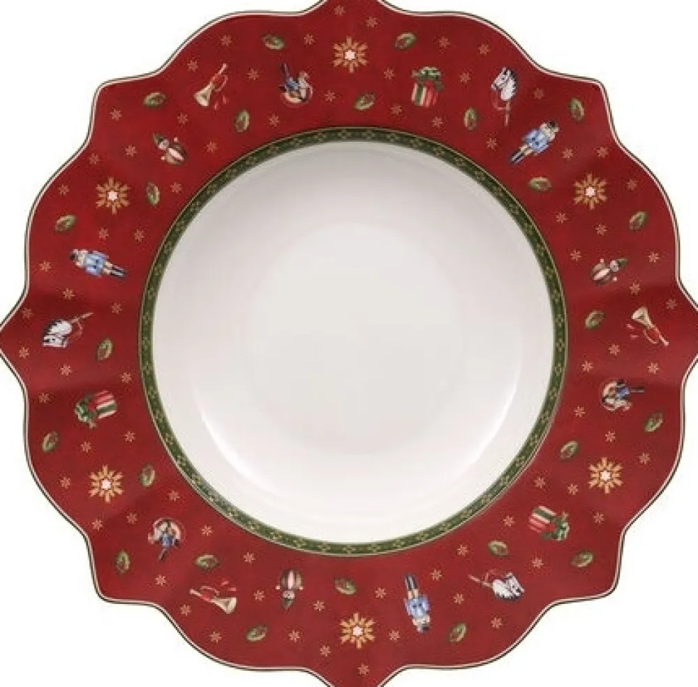 Villeroy & Boch Diep bord Toy's Delight Rood (6-Delig) Hot