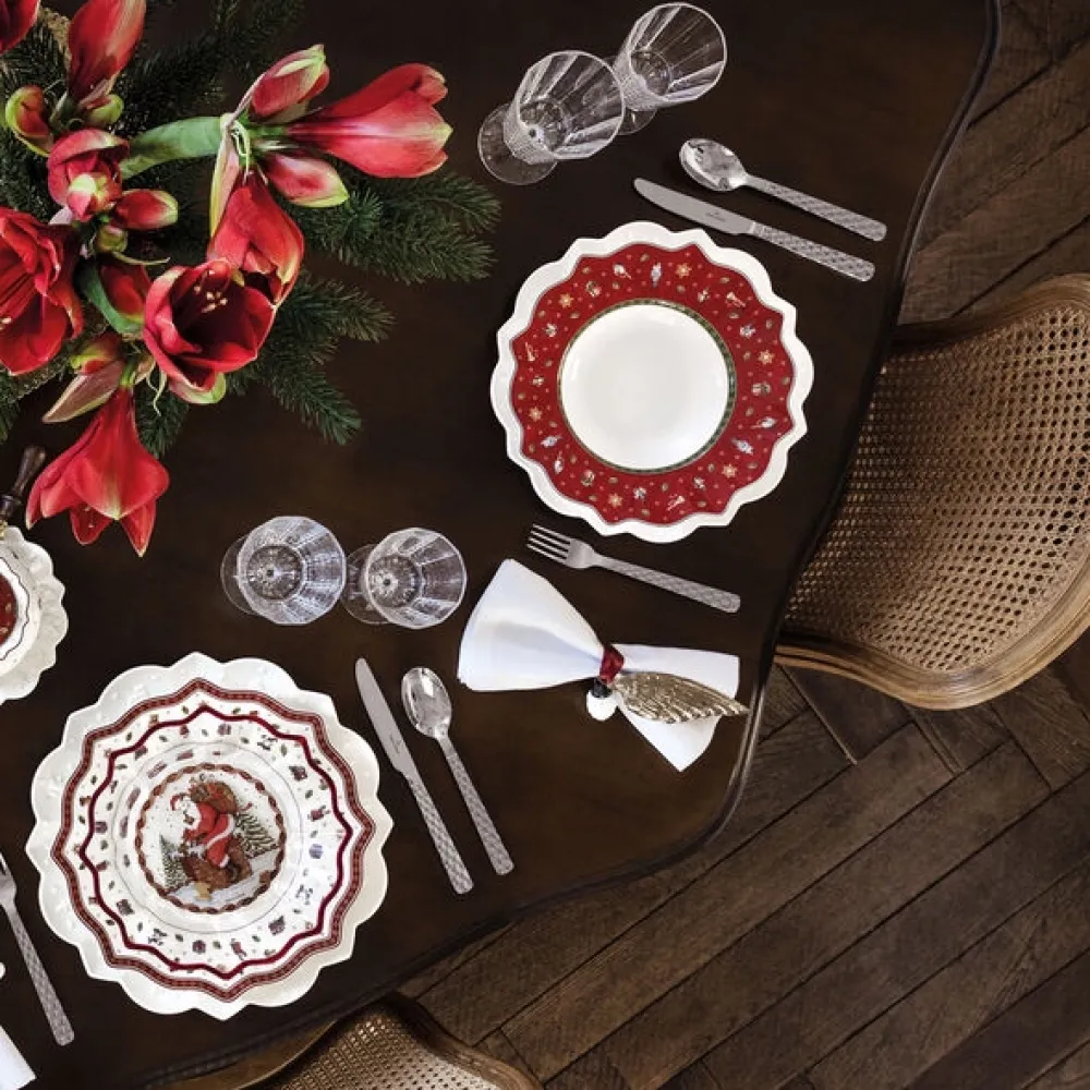 Villeroy & Boch Diep bord Toy's Delight Rood (6-Delig) Hot