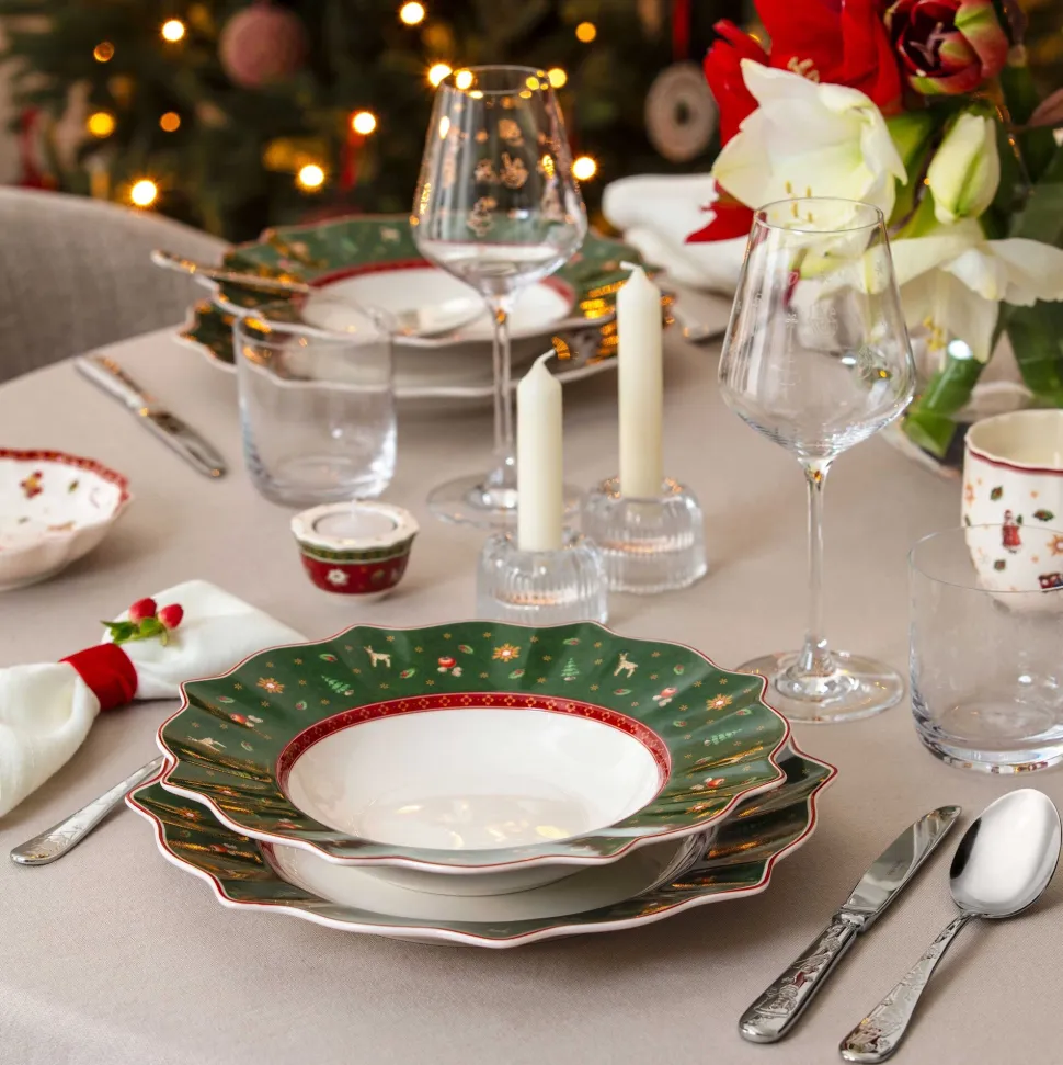 Diep Bord Villeroy & Boch Toy's Delight 2025 Groen Ø26,4cm (6 delig)